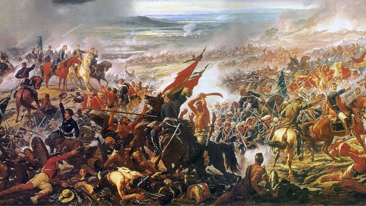 Gravura da Guerra do Paraguai
